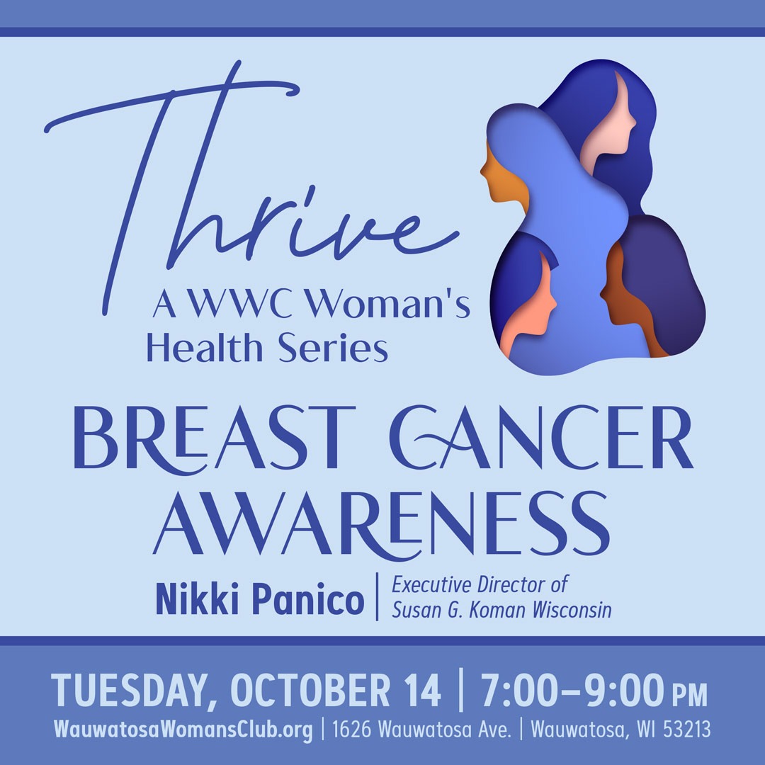 Oct. 14 Thrive: Breast Cancer Awareness | Nikki Panico, Executive Director of Susan G Komen Wisconsin