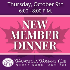 New Member Dinner